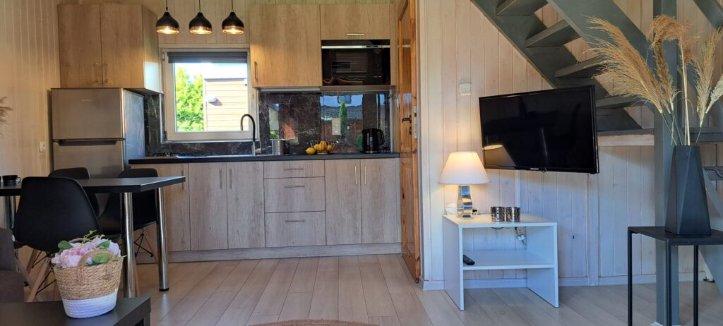 Domek drewniany 6-osobowy