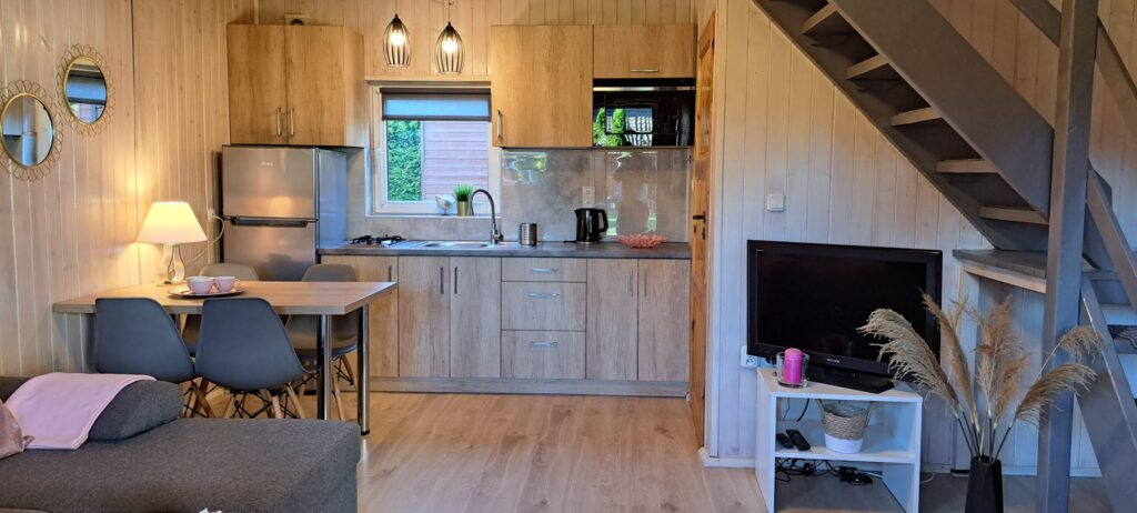 Domek drewniany 6-osobowy