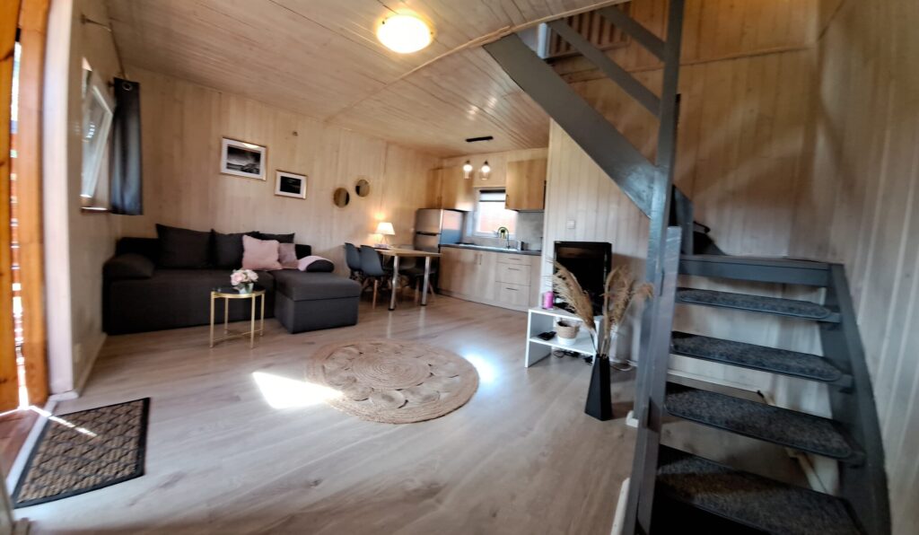 Domek drewniany 6-osobowy