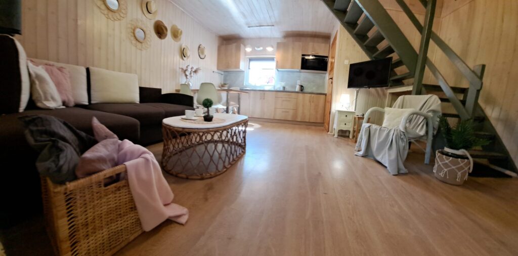 Domek drewniany 6-osobowy