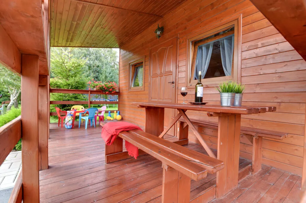 Domek drewniany 6-osobowy