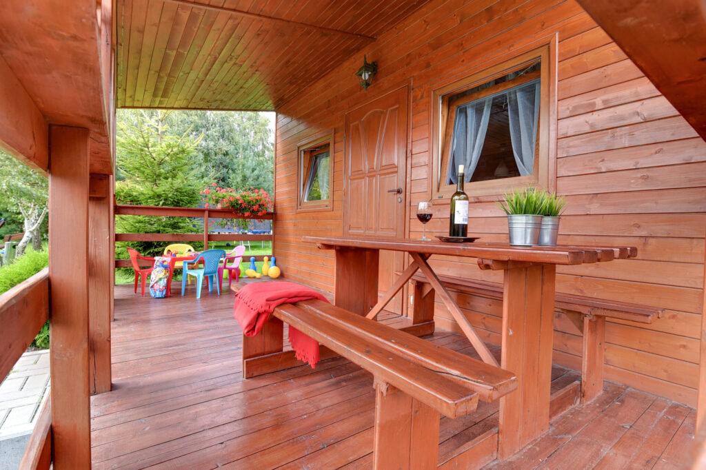 Domek drewniany 6-osobowy