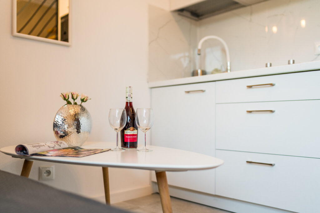 Apartament dwupoziomowy 4-osobowy z balkonem