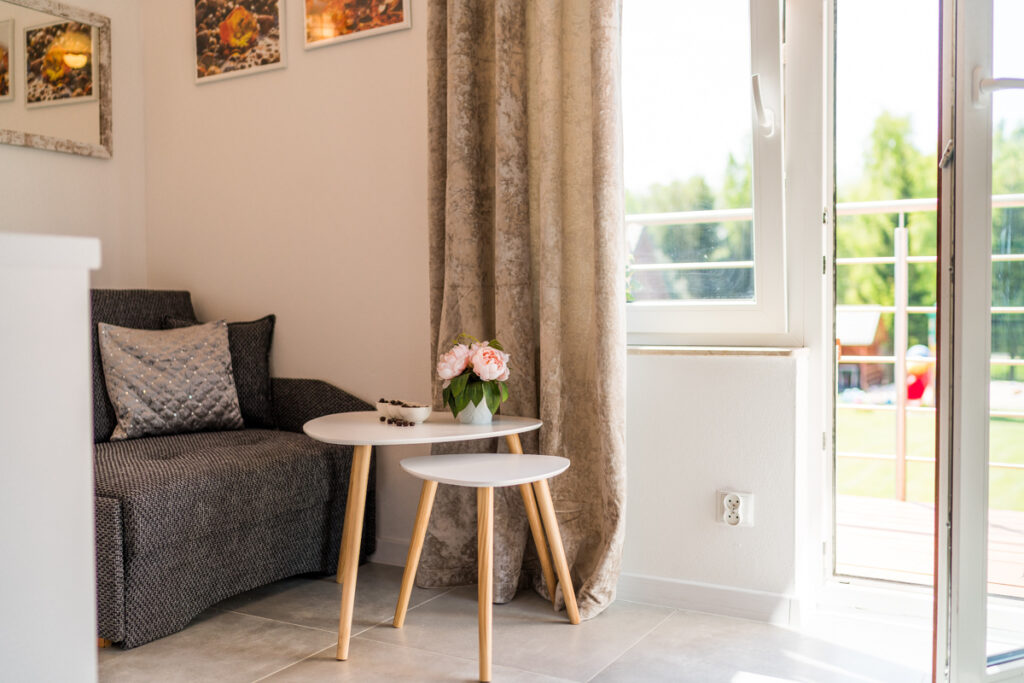 Apartament dwupoziomowy 3-osobowy z balkonem